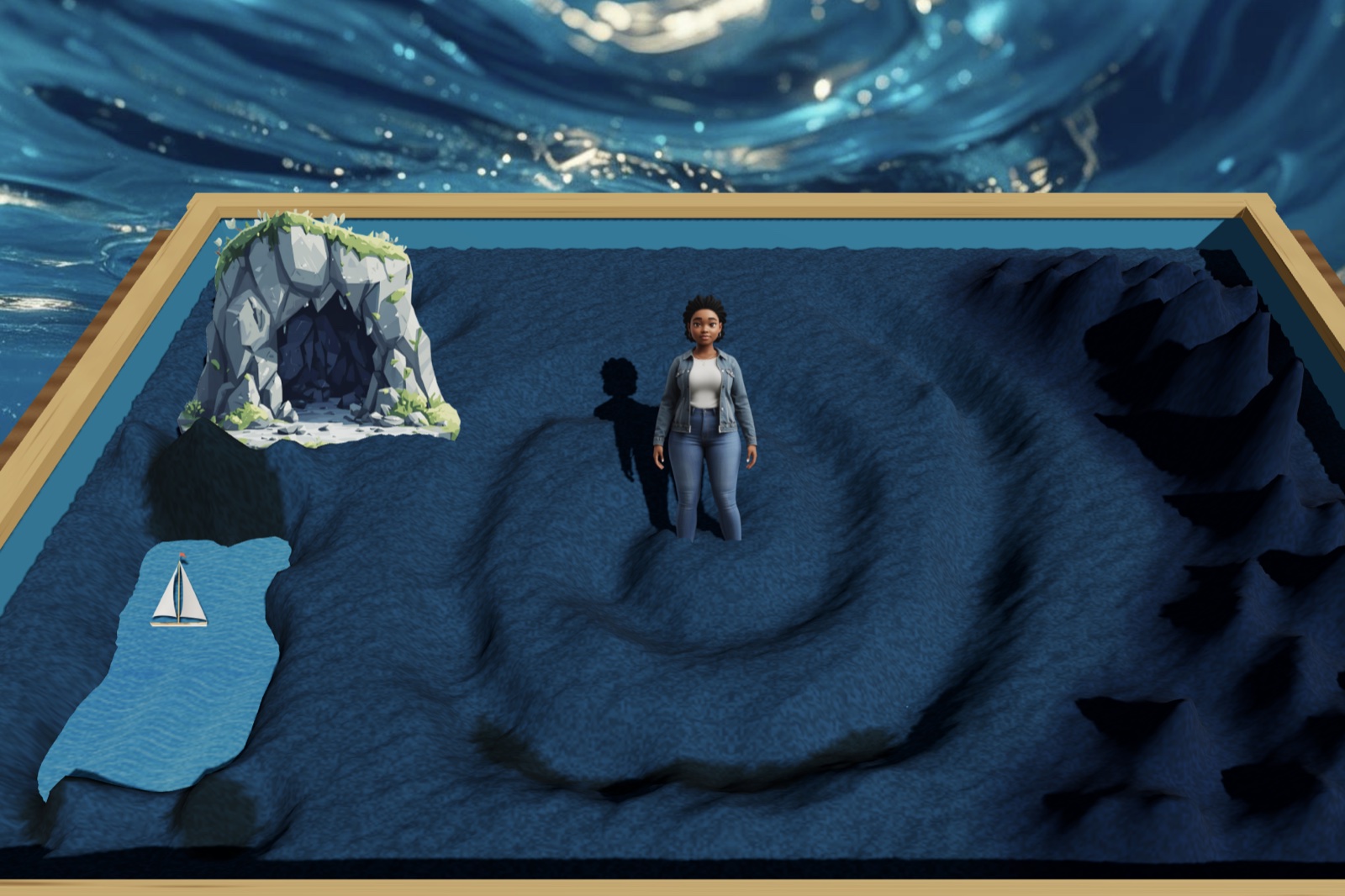 Online sand tray tools like 3D Sand Tray Explorer help therapy clients express emotions and create meaningful scenes in virtual sessions